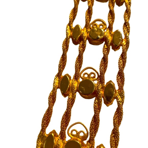 Vintage Bling Belt by Kenneth Jay Lane - Picture 5 of 7